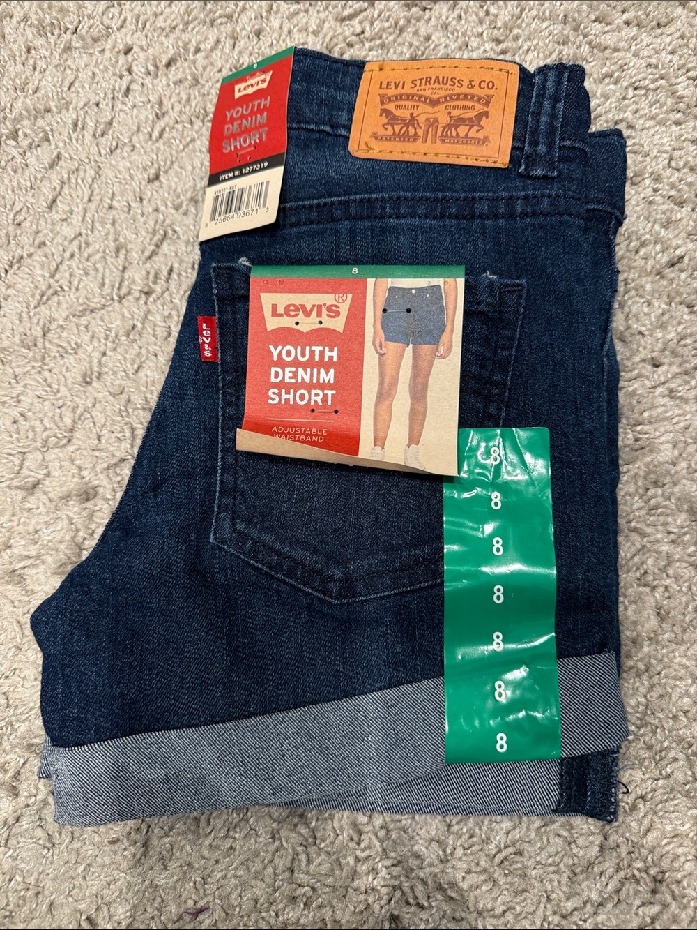 Levi’s girls denim shorts